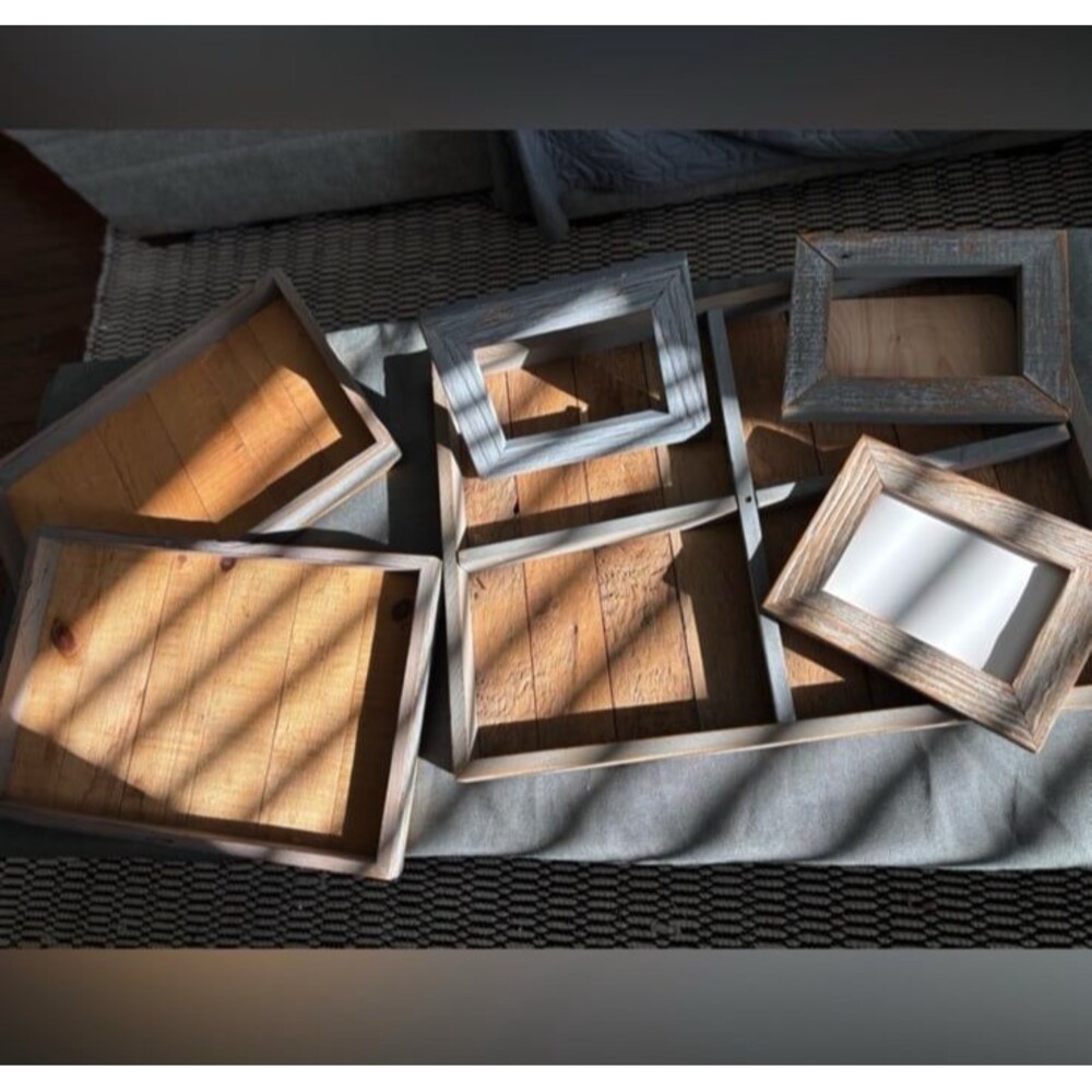 Rustic Picture Frame Set of 6